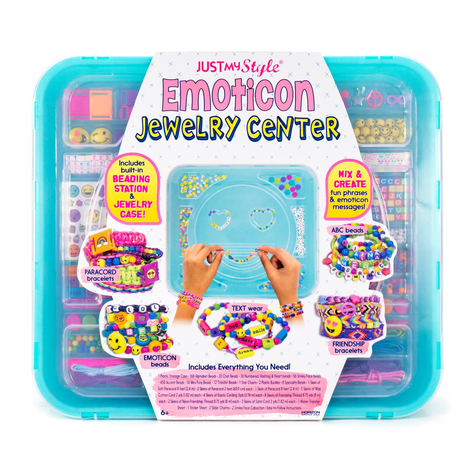 Just My Style® Emoticon Jewelry Center & Storage Case